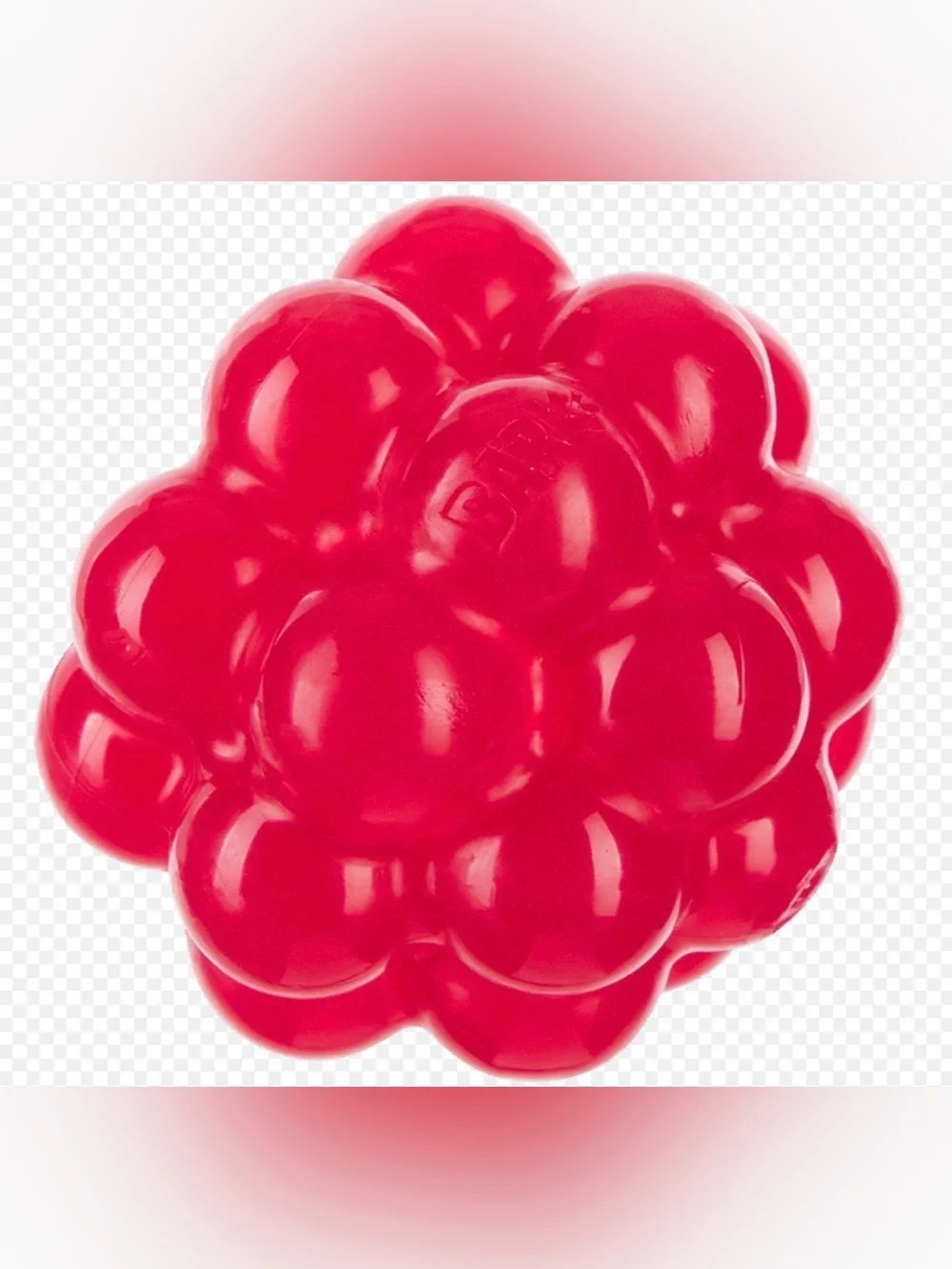 Bark Box Super Chewer solid rubber grapes treat dispensing M-L dog toy NEW